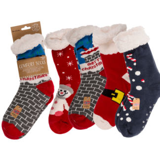 Woman comfort socks, Christmas,