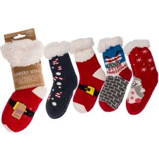 Kids comfort socks, Christmas collection,