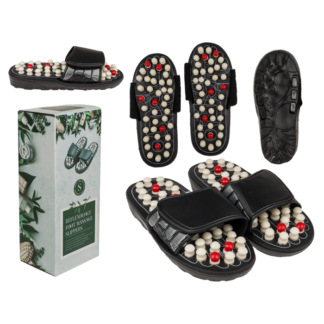 Reflexology Foot Massage Slippers, Size S,
