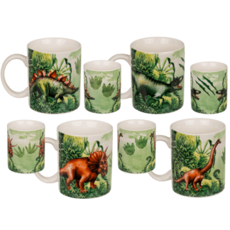 New Bone China Mug, Dinosaur,