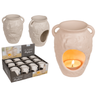 Oil burner, ca. 9,5 x 9 x 11 cm,