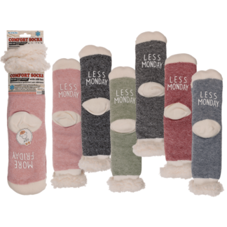 Women comfort socks, More Friday - Less Monday,