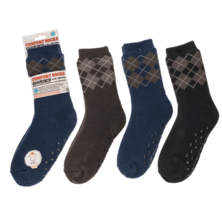 Man comfort socks, Uni Scottish,