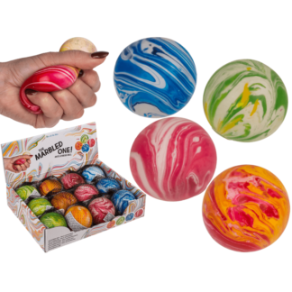 Anti stress ball, Marble, approx. 6 cm,