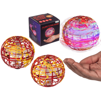 Magic Flying Globe, red/yellow,