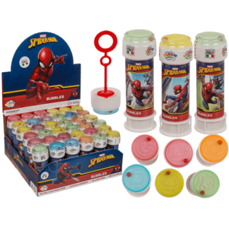 Soap bubbles with puzzle, Spiderman,