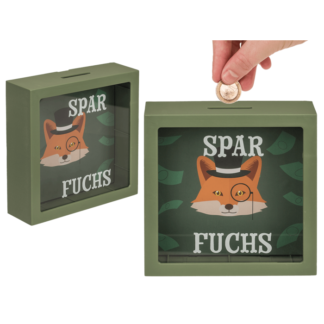 Plastic saving bank,