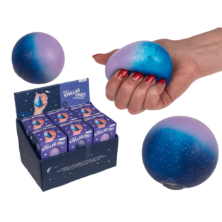 Squeeze anti stress ball, Starlight galaxy,