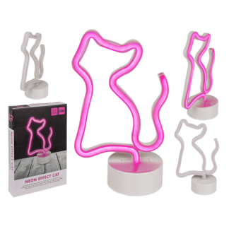 Neon Lamp, Cat,  25 x 15 cm,