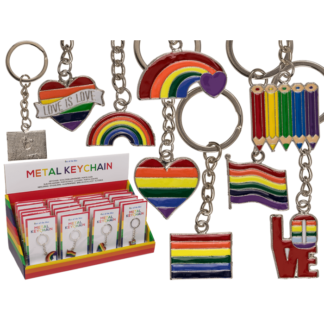 Metal-Keyring, Pride,