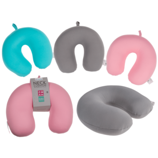 Neck cushion with micro pellet filling,