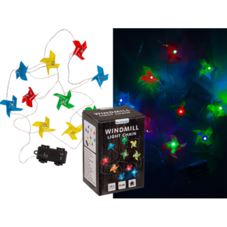 Light chain, Windmill, with 10 LED,