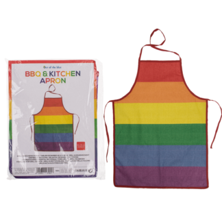 BBQ & Kitchen Apron, Pride,100%