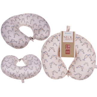 Neck cushion with micro pellet filling, Bubbles,