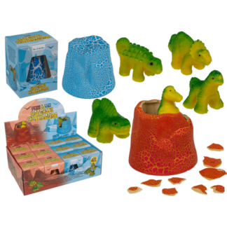 Growing Dinosaur in Iceberg/Volcanic,