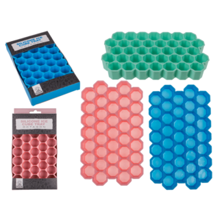 Silicone ice cube tray, Octagon,