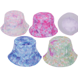 Bucket hat, Holographics, 4 colors assorted,