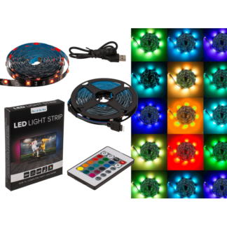 Light strip with colour changing LED,