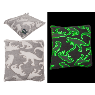 Plush cushion, dinosaur,