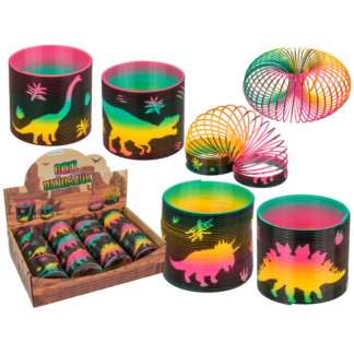 Coil, Dinosaur, approx. 7,5 x 6,5 cm,