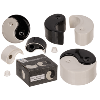 Salt & pepper shaker, Ying Yang,