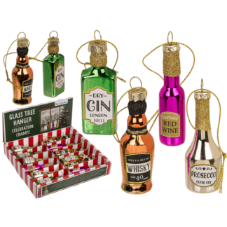 Glass tree hanger, Celebration Champs,