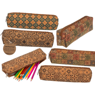 Corc pencil case, Mandala, 20 x 4,5 x 5,5 cm,