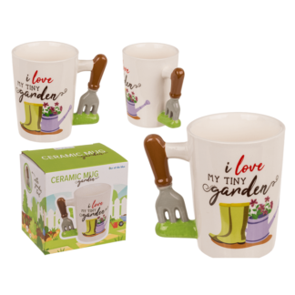 Mug, Tiny Garden, Stoneware,