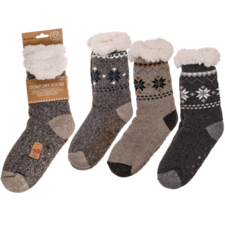 Men comfort socks, Rustic nature, size: 42-46