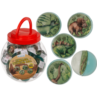 Bouncing ball, Dinosaur, approx. 4,5 cm,