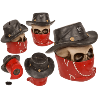 Savings bank with lock, Outlaw,