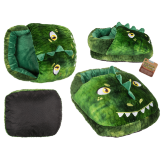 Cosy feet warmer, Dinosaur,
