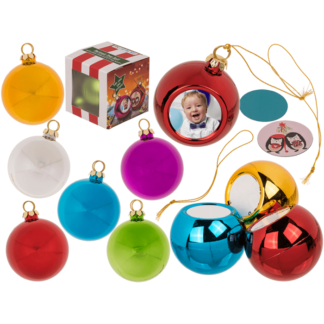 Portrait tree ball, with photo sticky pad &