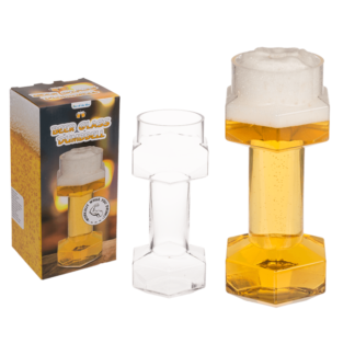 Beer glass, Dumbbell, 22 cm,