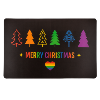 Polypropylen placemat, Pride Christmas,